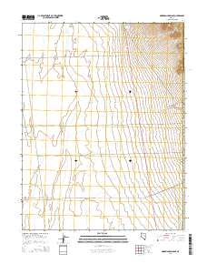 Moorman Spring SE 2014 topographic map thumbnail