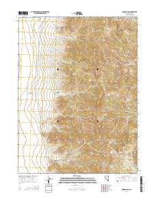 Morgan Pass 2014 topographic map thumbnail