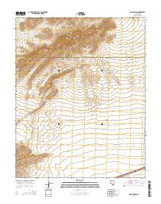 Moapa Peak 2014 topographic map thumbnail