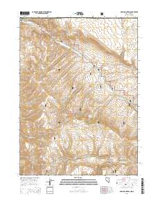 Odell Mountain 2015 topographic map thumbnail