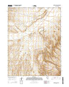 Mineral Hill NW 2014 topographic map thumbnail