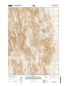 Ninemile Summit 2015 topographic map thumbnail