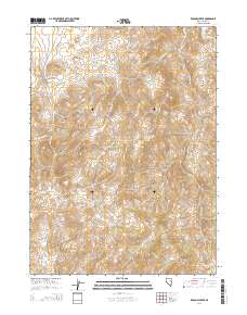 Red Cow Creek 2014 topographic map thumbnail