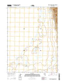 West of Diamond Springs 2014 topographic map thumbnail
