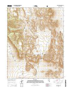 Mud Spring 2014 topographic map thumbnail