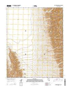Mule Deer Ridge NW 2015 topographic map thumbnail