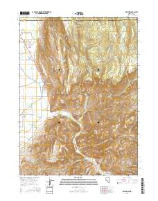 Owyhee 2014 topographic map thumbnail