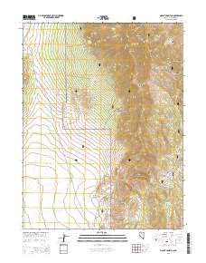 Mount Hamilton 2014 topographic map preview