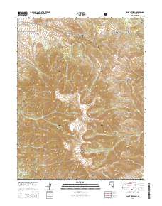 Mount Jefferson 2014 topographic map thumbnail