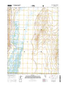 Ruby Lake NW 2015 topographic map thumbnail