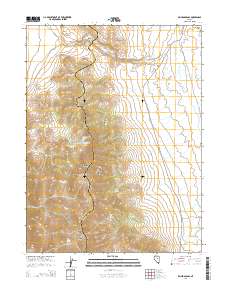 Railroad Pass 2014 topographic map thumbnail