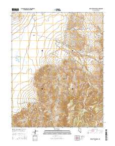 Rhyolite Ridge SW 2015 topographic map thumbnail