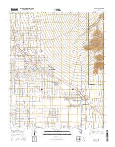 Pahrump 2015 topographic map thumbnail