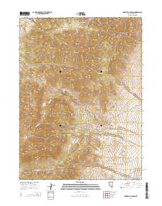 Montello Canyon 2014 topographic map thumbnail