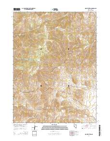Mount Blitzen 2014 topographic map thumbnail