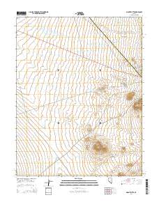 Mount Butte 2014 topographic map thumbnail