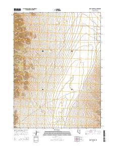 Pilot Peak SW 2014 topographic map thumbnail