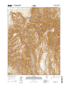 Spanish Flat 2015 topographic map thumbnail