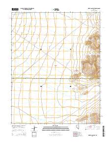 Water Gap West 2014 topographic map thumbnail