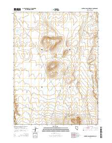 Winters Ranch Reservoir 2014 topographic map thumbnail