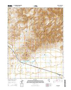 Wabuska 2014 topographic map thumbnail