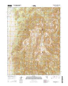 Telegraph Peak 2014 topographic map thumbnail