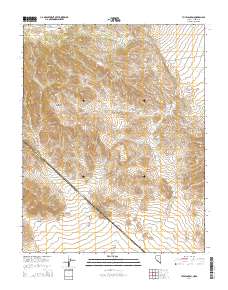 Tule Canyon 2014 topographic map thumbnail