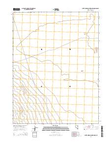 White Horse Mountain NW 2014 topographic map thumbnail