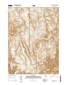 Yellow Hills East 2015 topographic map thumbnail