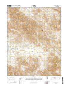 Win Wan Flat 2014 topographic map thumbnail