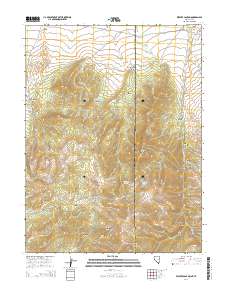 Weaver Canyon 2014 topographic map thumbnail