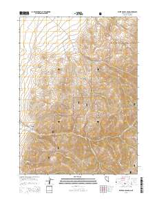 White Rock Canyon 2015 topographic map thumbnail