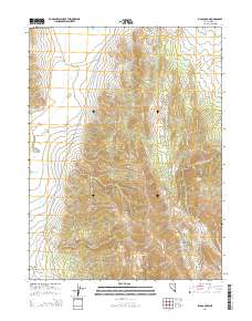 Silo Canyon 2014 topographic map thumbnail