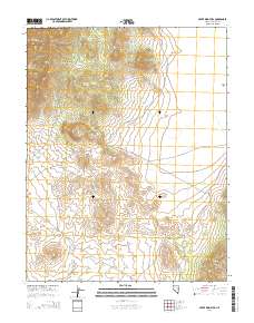 Silver King Well 2014 topographic map thumbnail