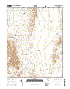 Stone Cabin Ranch 2014 topographic map thumbnail