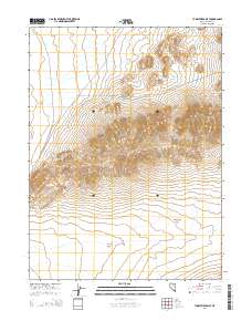Tumbleweed Flat 2014 topographic map thumbnail