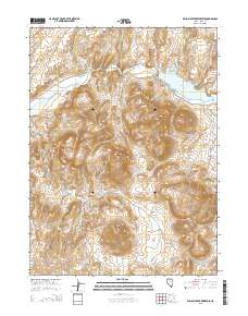 Willow Creek Reservoir 2015 topographic map thumbnail