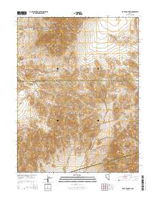 Slate Mountain 2014 topographic map thumbnail