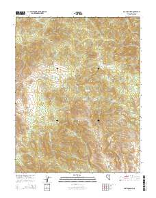 Slidy Mountain 2014 topographic map thumbnail