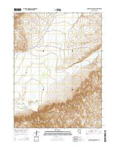 Hot Lake 2014 topographic map thumbnail
