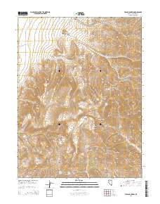 Table Mountain 2014 topographic map thumbnail