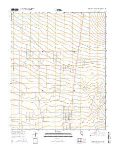 South of Amargosa Valley 2015 topographic map thumbnail