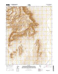 The Wall SW 2014 topographic map thumbnail