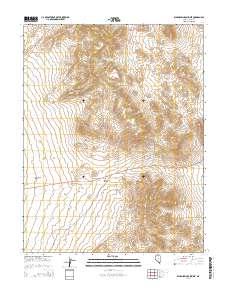 Warm Springs Summit 2014 topographic map thumbnail