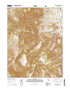Wichman Canyon 2014 topographic map thumbnail