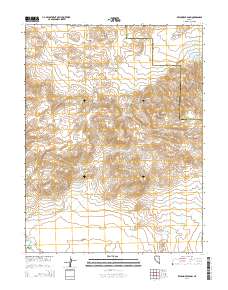 Wild Horse Basin 2014 topographic map thumbnail