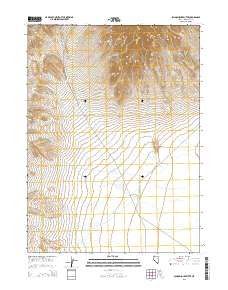 Schoolhouse Butte 2015 topographic map thumbnail