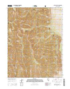South Schell Peak 2014 topographic map thumbnail