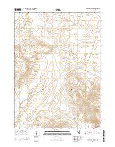 Star Valley Ridge SE 2014 topographic map thumbnail