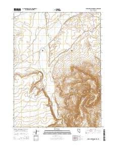Sheep Creek Range NW 2014 topographic map thumbnail